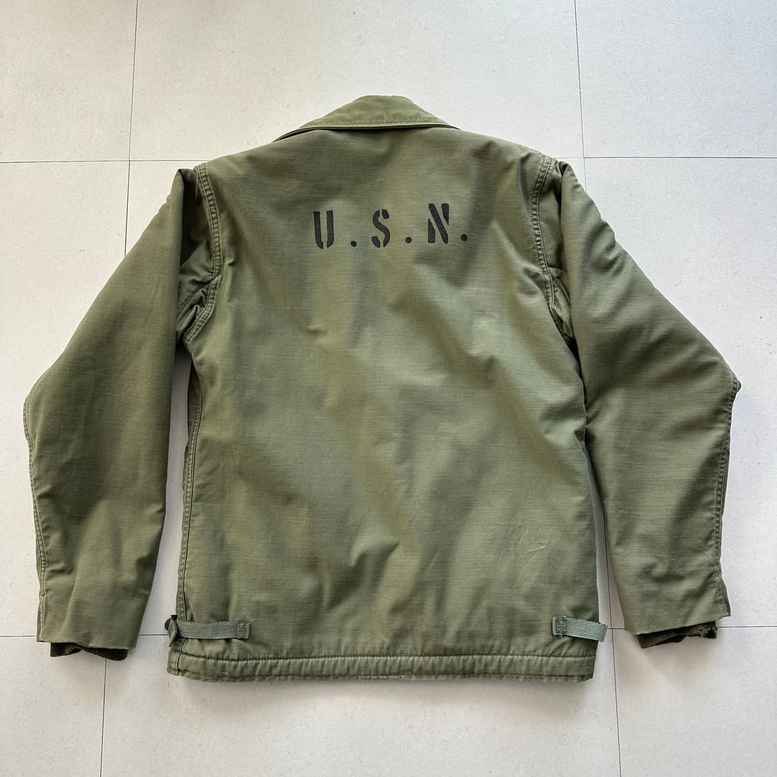 70s 오리지널 미해군 USN A-2 덱 자켓 스몰 상품이미지8