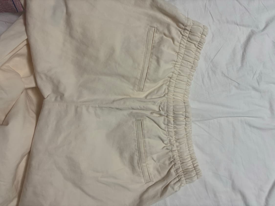 마가렛호웰 DRY COTTON LINEN 밴딩 팬츠 아이보리 상품이미지2