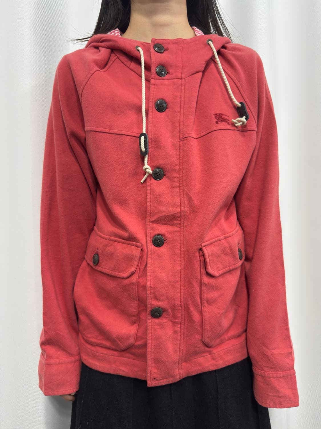 burberry blacklabel hood button jacket 상품이미지1