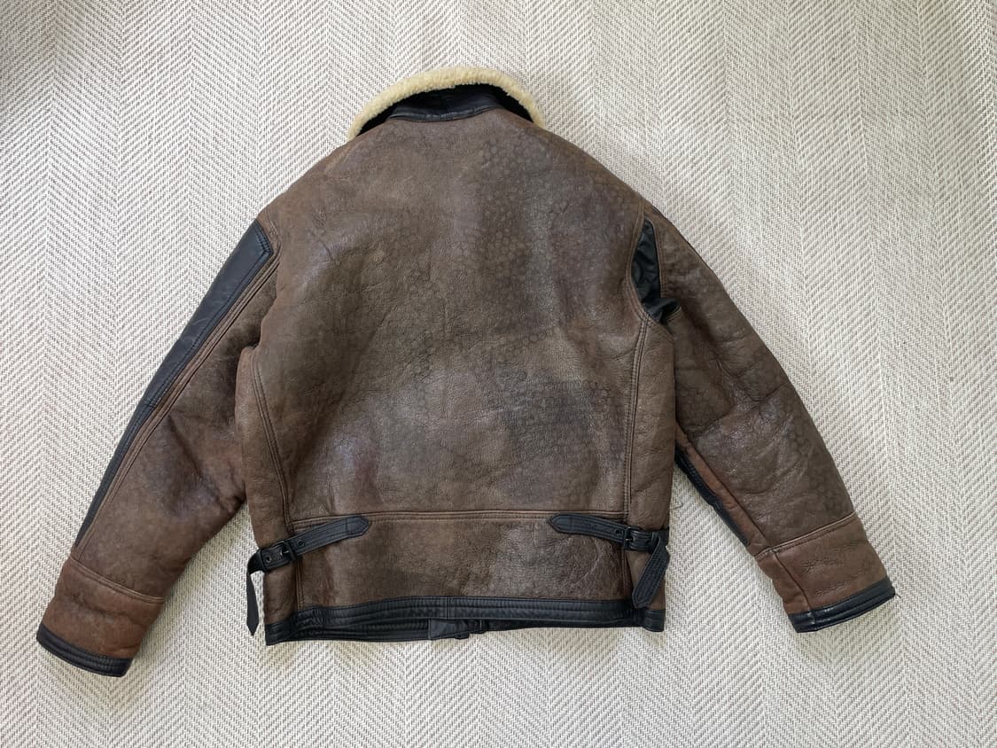 골든베어 B-3 시어링 무스탕 자켓 상품이미지6