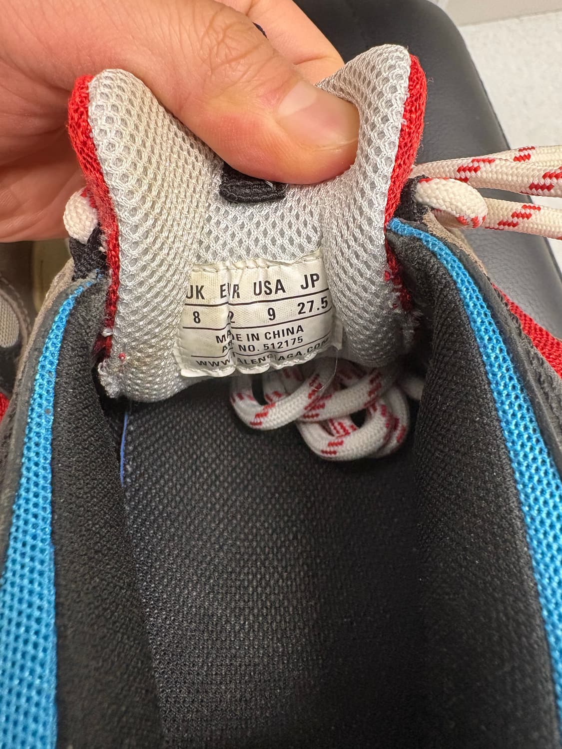 발렌시아가 트리플s  멀티 270(42)사이즈 상품이미지4