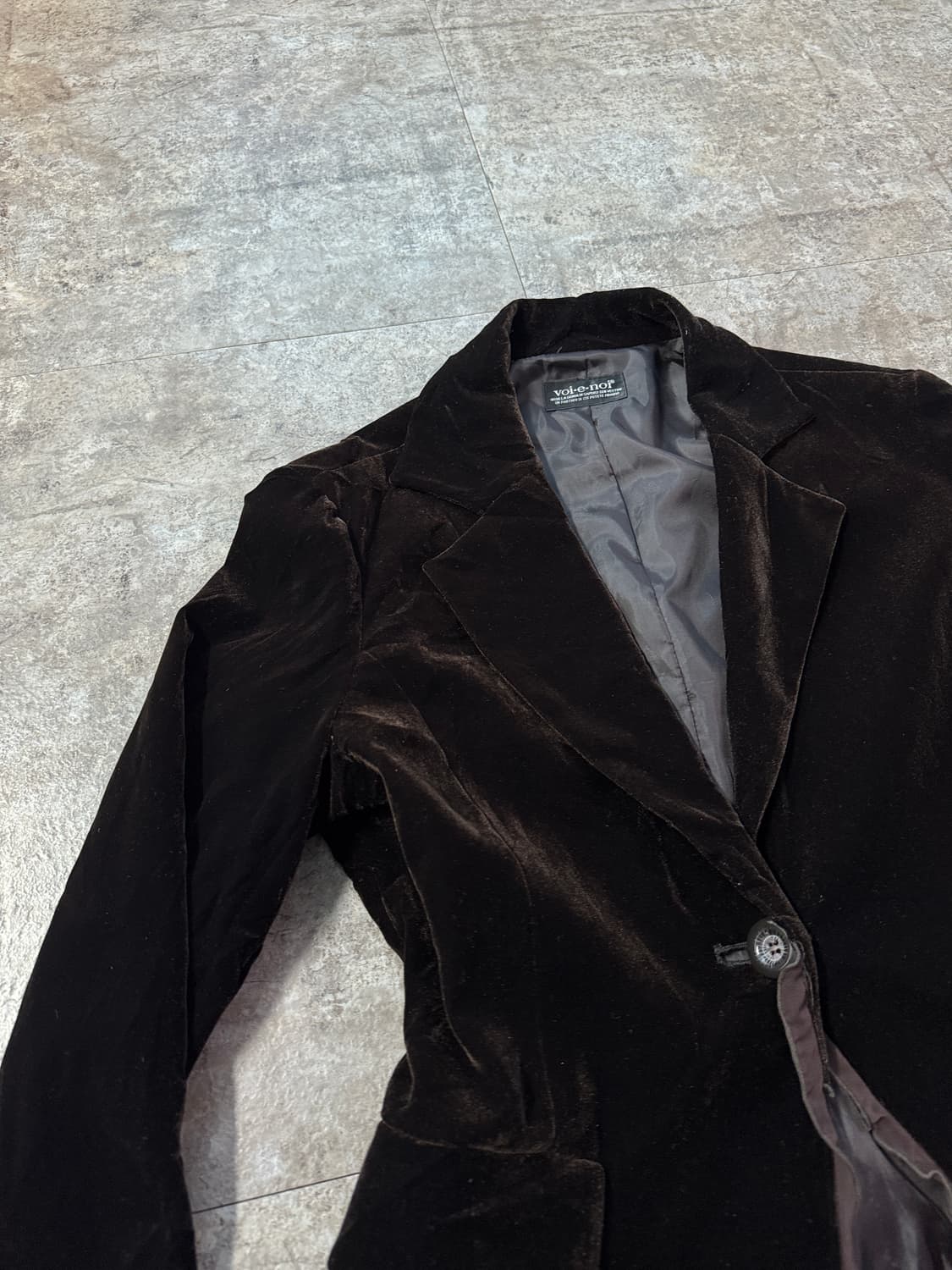 러플 레이어드 벨벳 자켓 상품이미지3