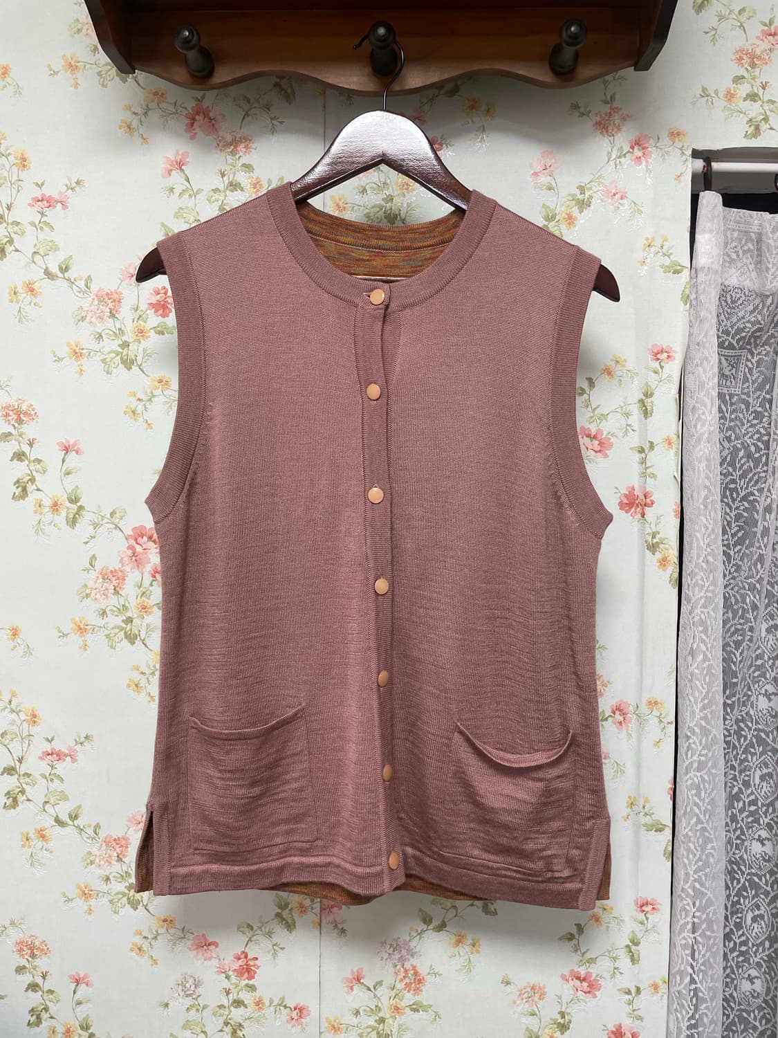 포켓 니트 베스트 상품이미지1