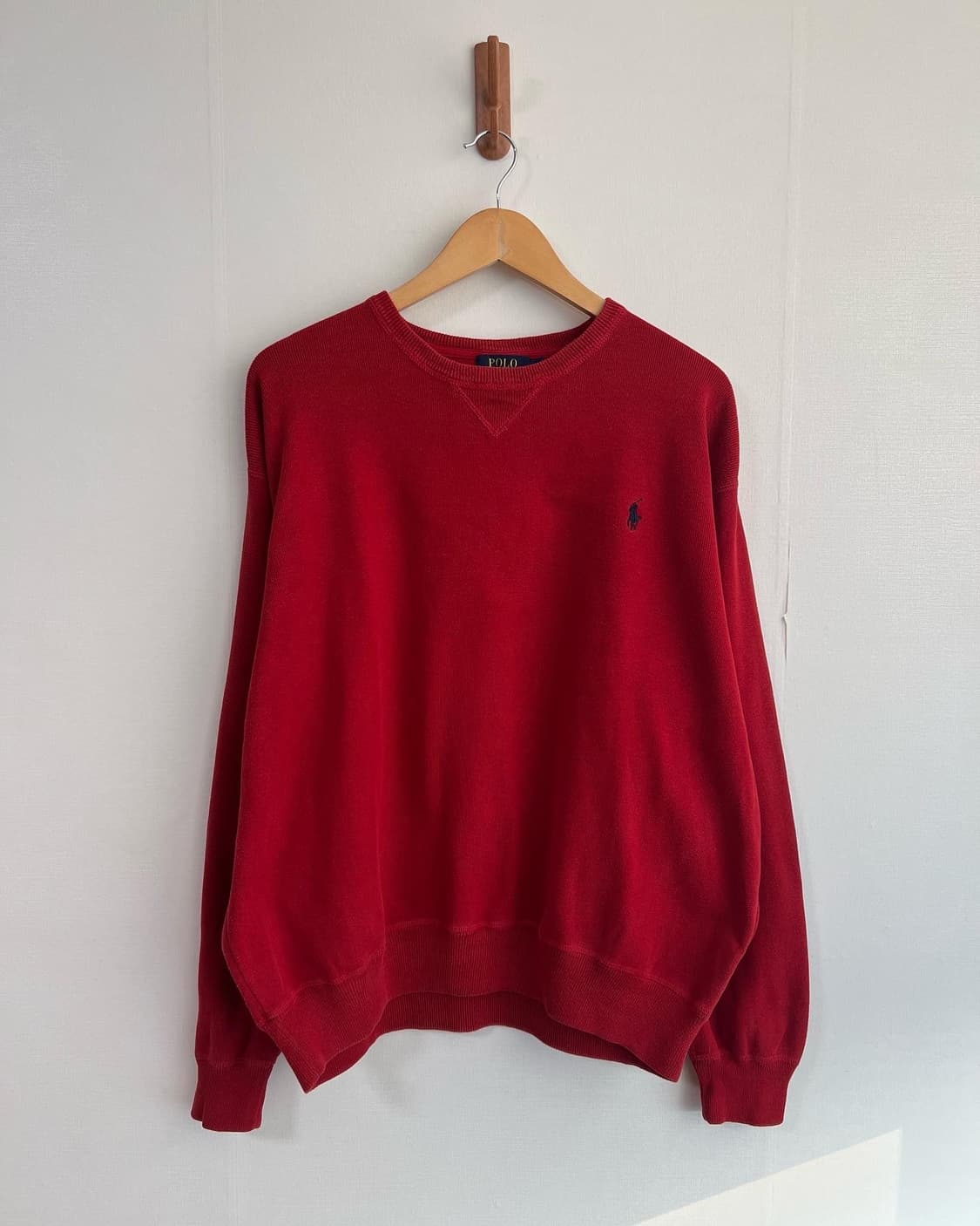 폴로 라운드 니트 XL 상품이미지3