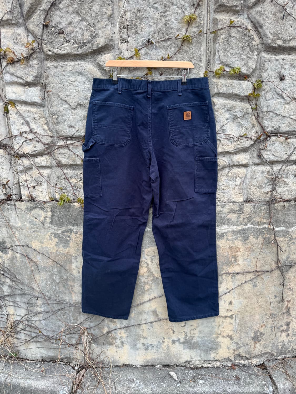 칼하트 빈티지 b11 mdt 네이비 카펜터 싱글니 워크 팬츠 38 상품이미지2