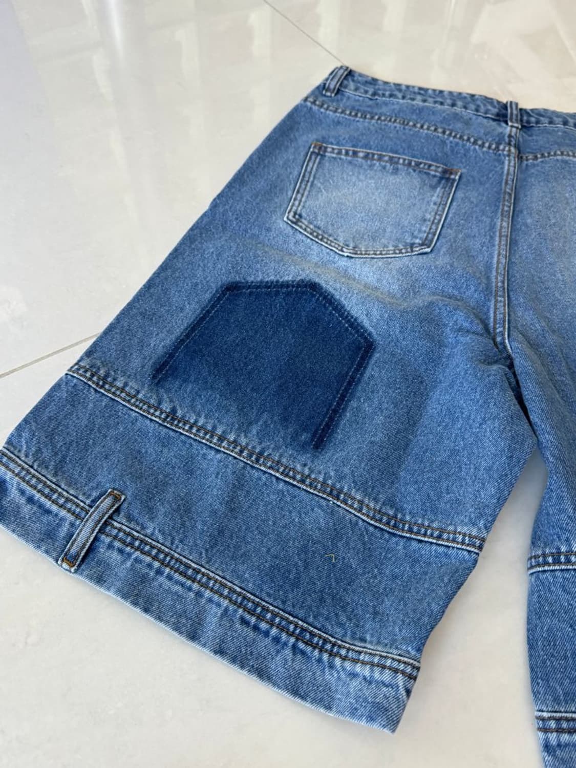 DOWN DENIM SHO 데님 반바지 상품이미지5