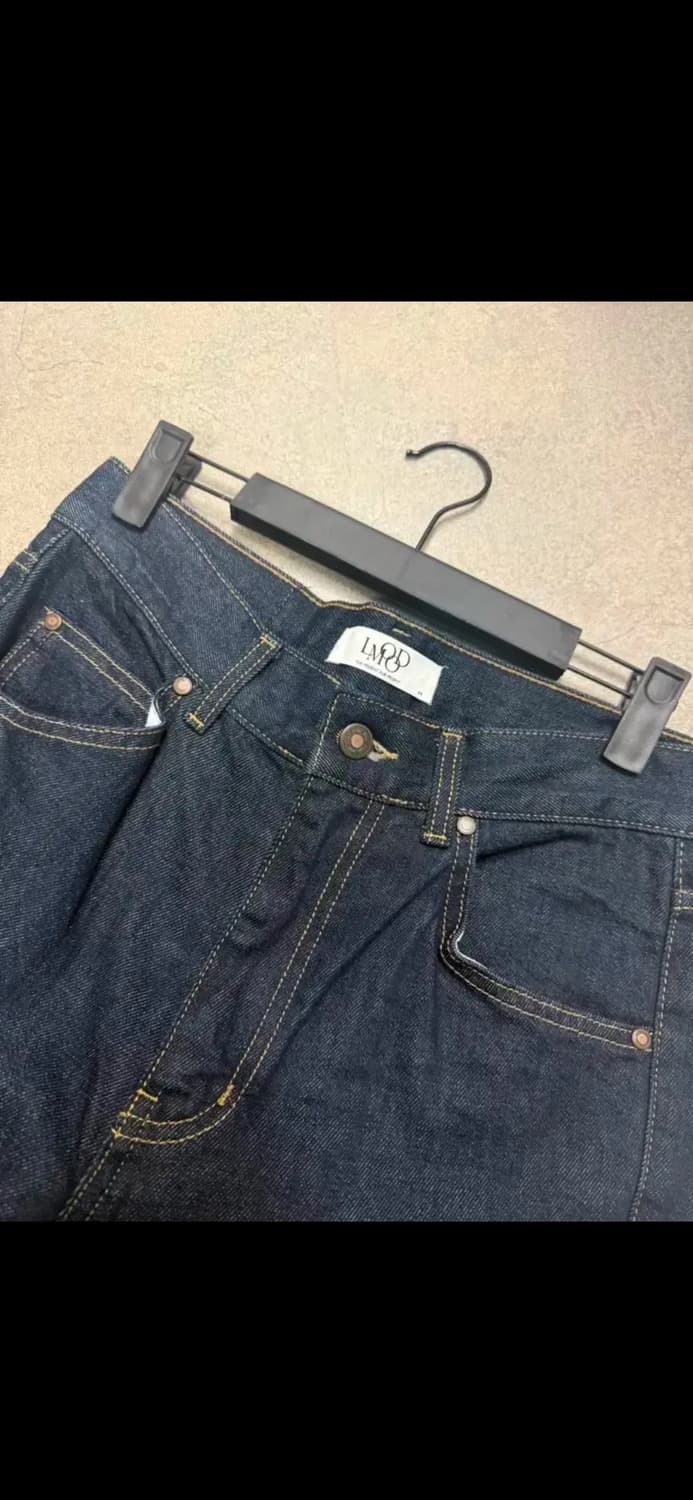 엘무드 잔느 플레어 데님 인디고 44 상품이미지3