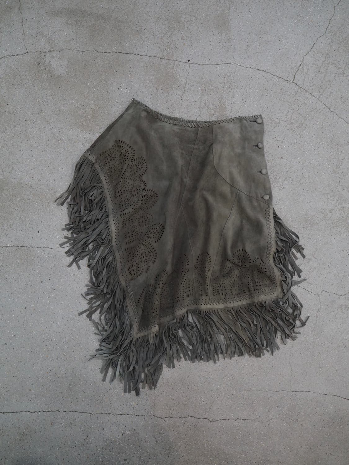 vintage goatskin skirt  상품이미지3