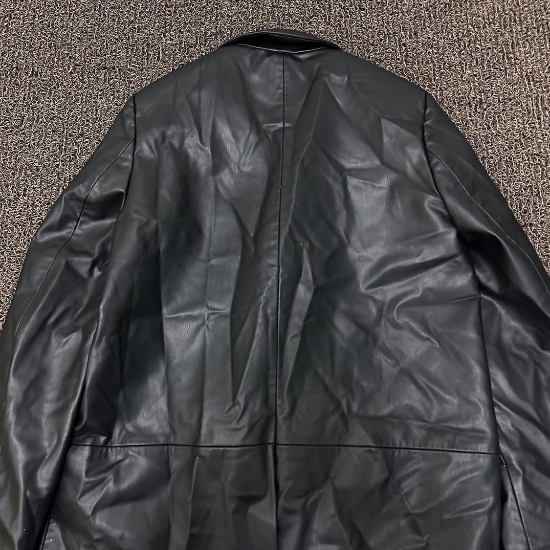 ZARA 자라 여성 가죽 자켓 블랙 S 상품이미지5