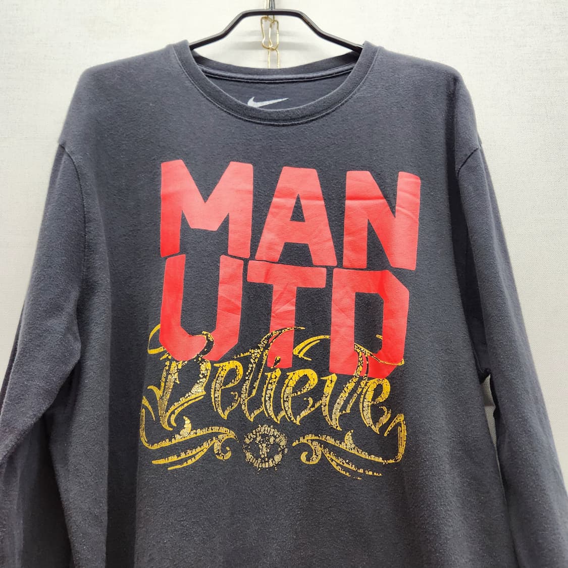 나이키 맨유 로고 빈티지 프린팅 롱슬리브 XL(XL) 상품이미지2
