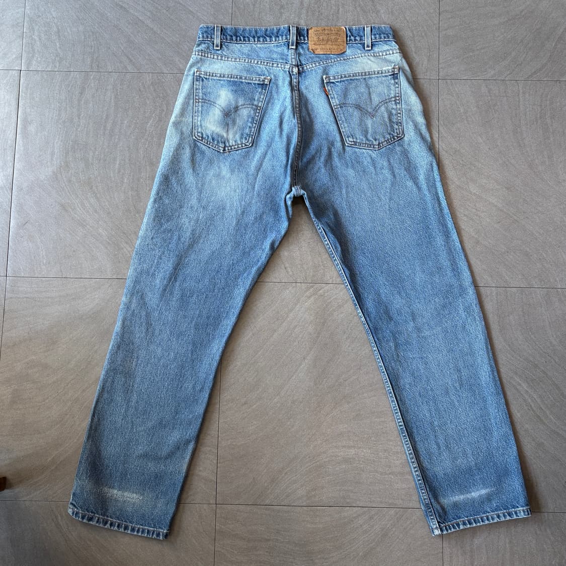 90s Levis 505 orange tap denim pants  상품이미지6