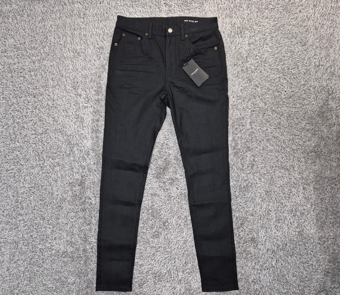 [새상품]SAINT LAURENT 생로랑 여성 블랙 데님 스키니진 29 상품이미지1
