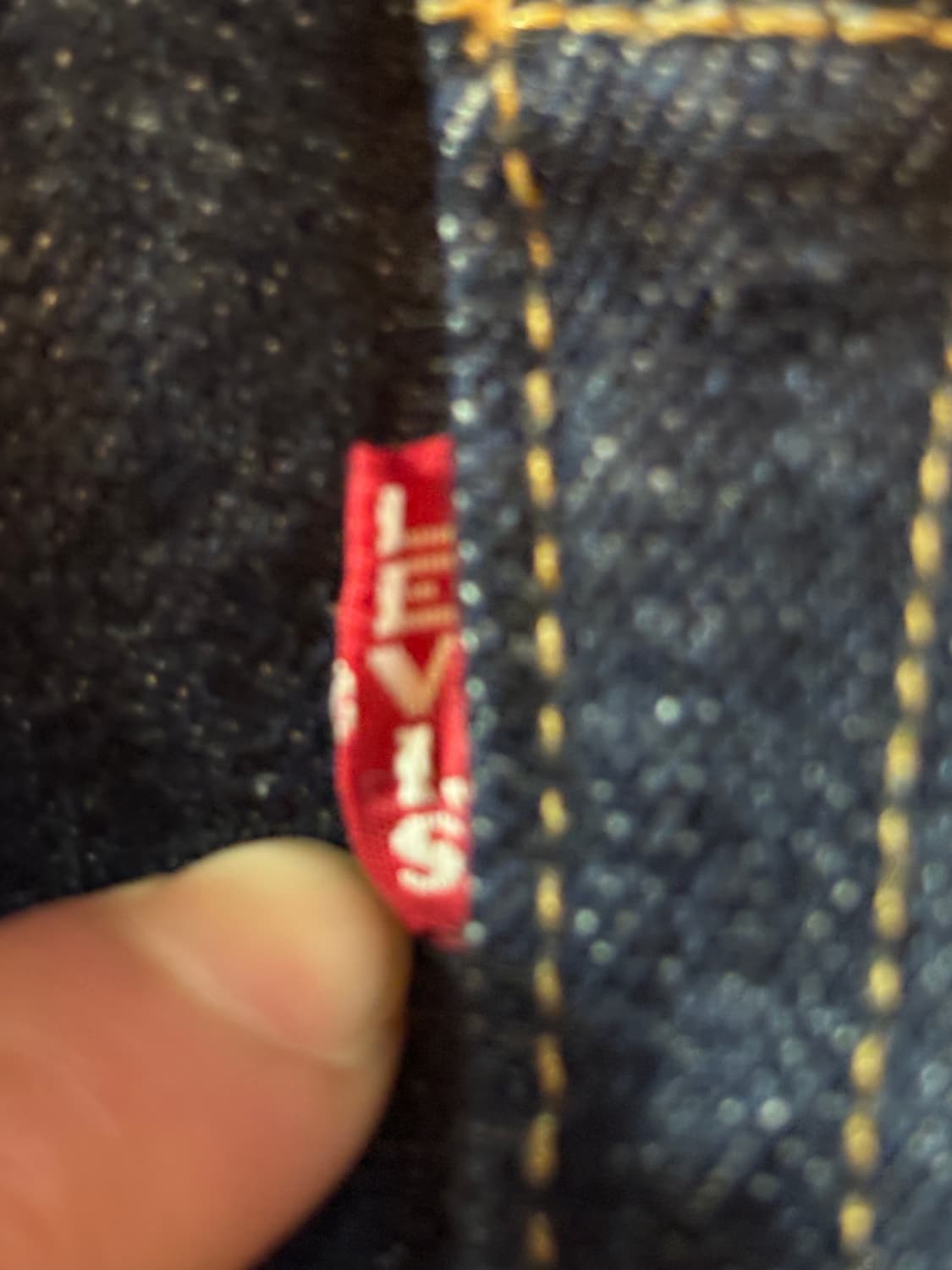 리바이스 501 데님프리미엄청바지 W28 L32 빅E (미국) 희귀매물 상품이미지3