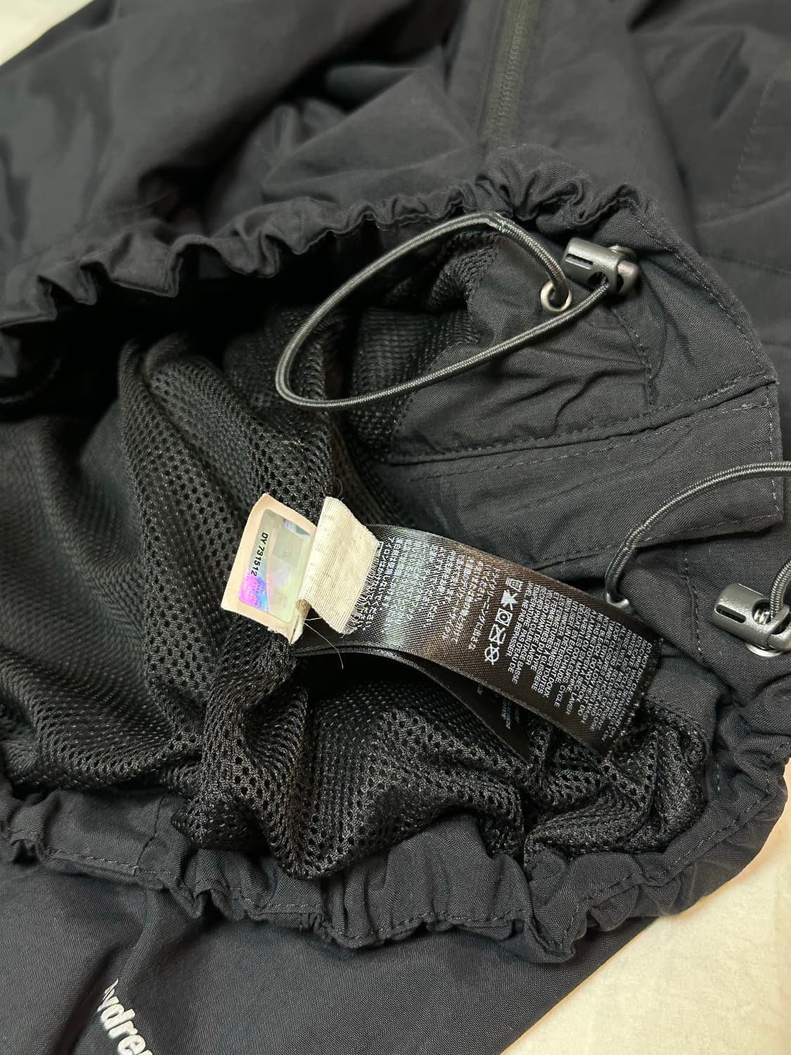 노스페이스 블랙 라벨  바람막이 라지 상품이미지7