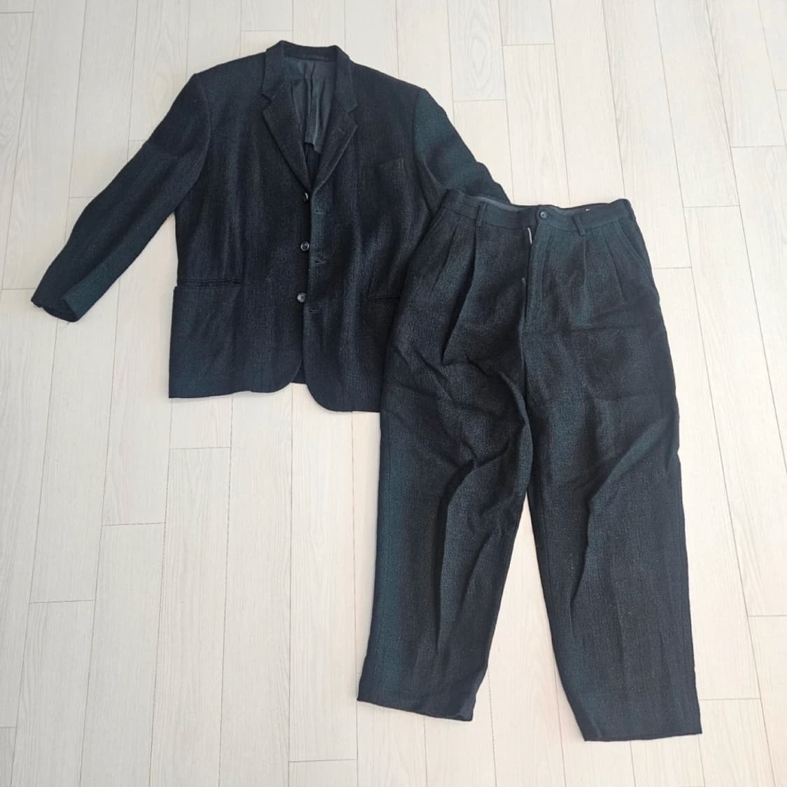 [M] 꼼데가르송 옴므 린넨 울 셋업 상품이미지1