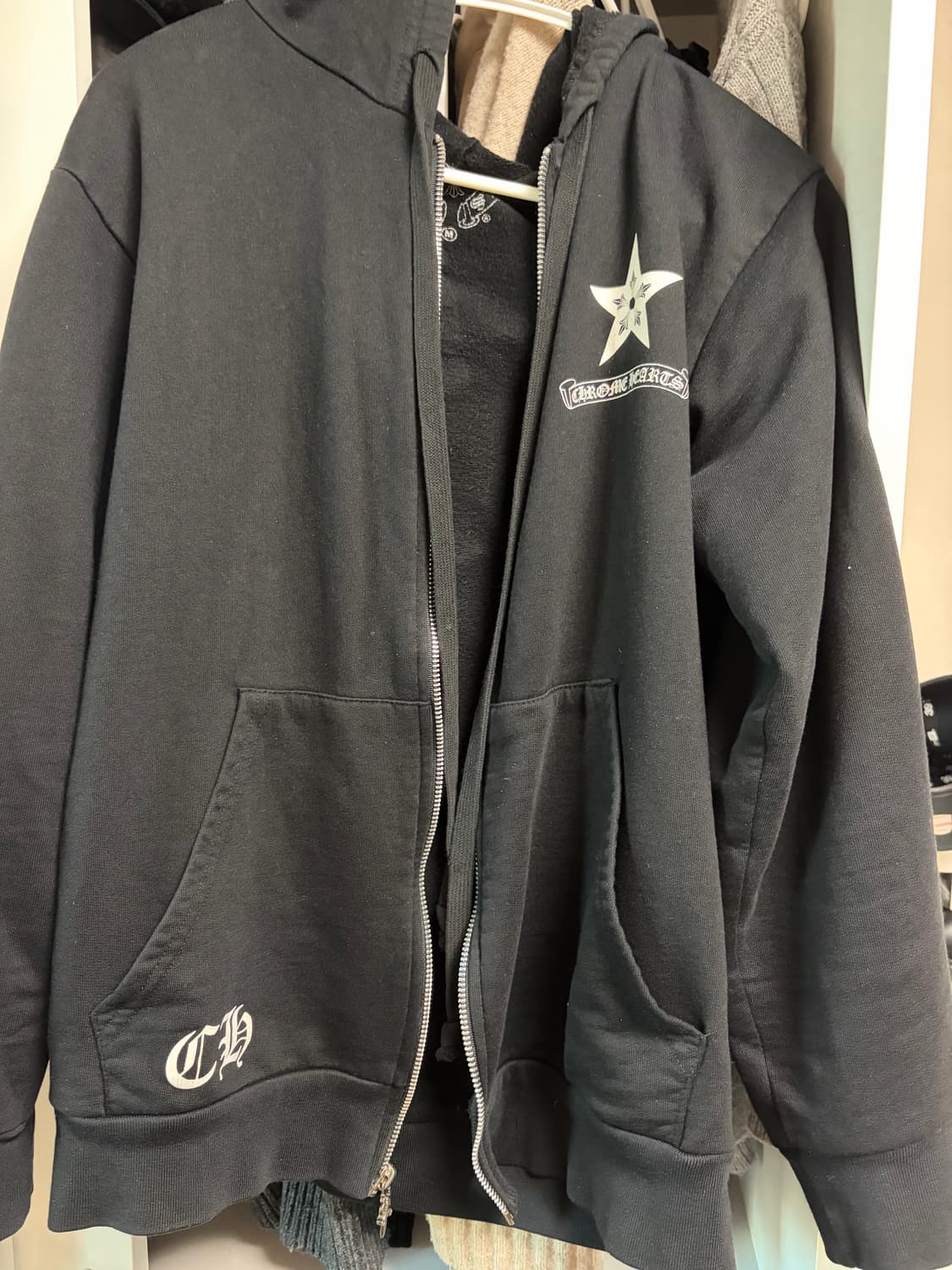 크롬하츠 스타 후드집업 (신세계택) 상품이미지2