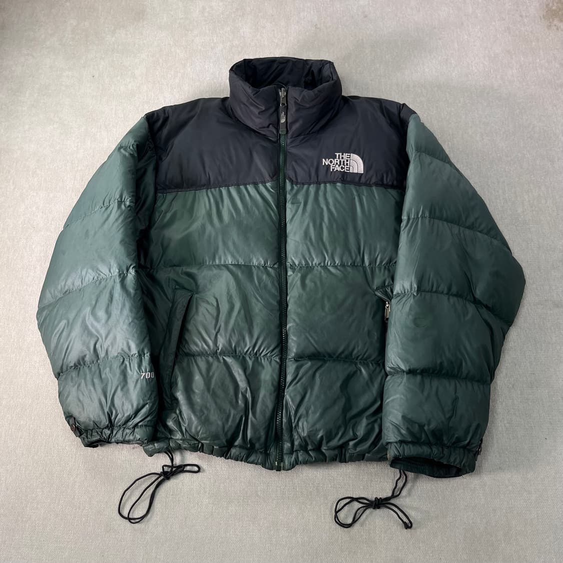 100 노스페이스 눕시 700 그린 패딩 상품이미지1