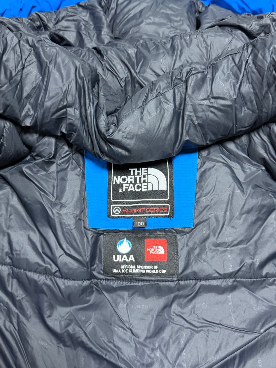 노스페이스 히말라야 써밋 패딩 블루 HyVent Alph 상품이미지6