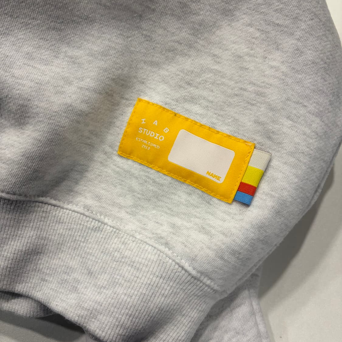 [L] 아이앱스튜디오 IAB STUDIO 후드티 라이트그레이 C946 상품이미지9