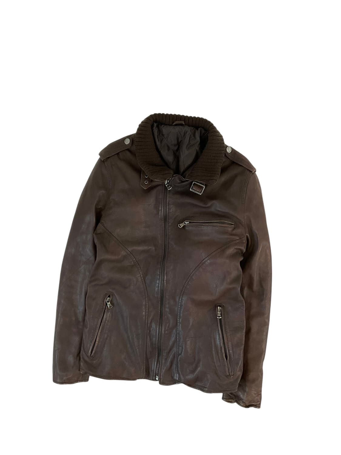 Japanvintage 양가죽 레더 자켓 상품이미지1