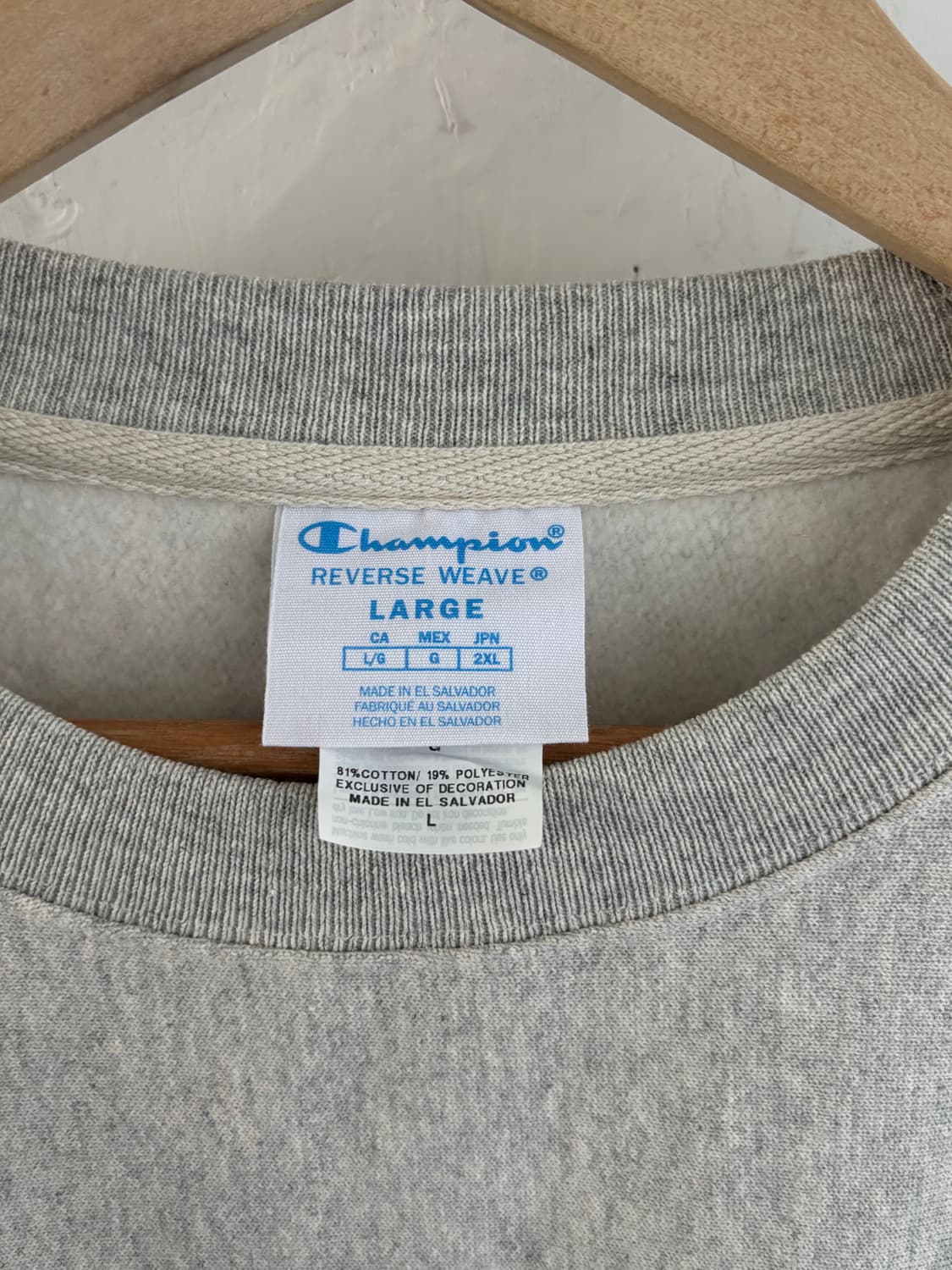 Champion 챔피온 리버스위브 스웻셔츠 상품이미지3