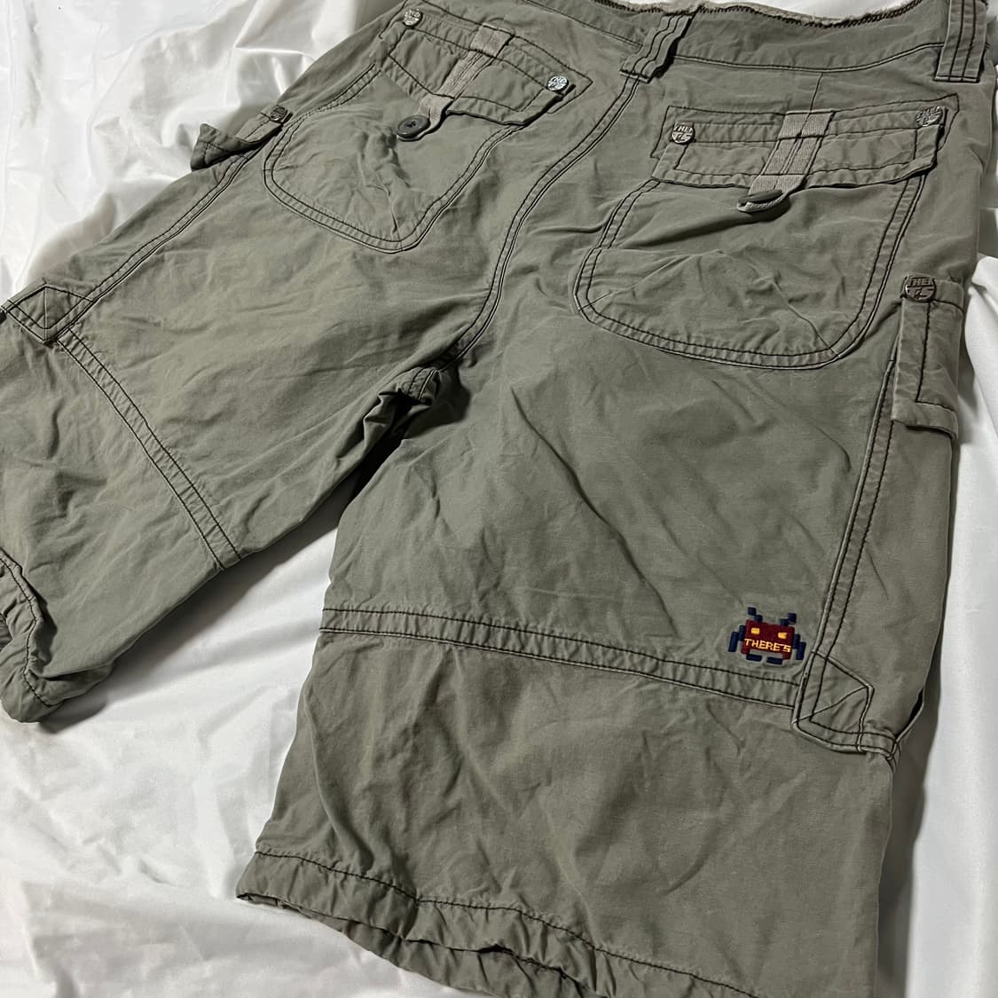 [VTG] 밀리터리 멀티포켓 카고 하프팬츠 상품이미지4