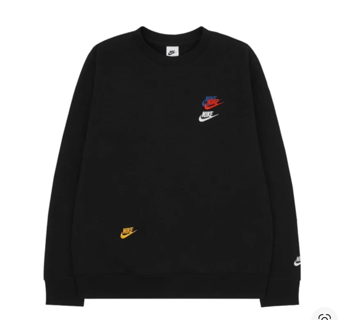 XL) 나이키 NSW 멀티로고 맨투맨 티셔츠 맨투맨티 스웻셔츠 상품이미지1