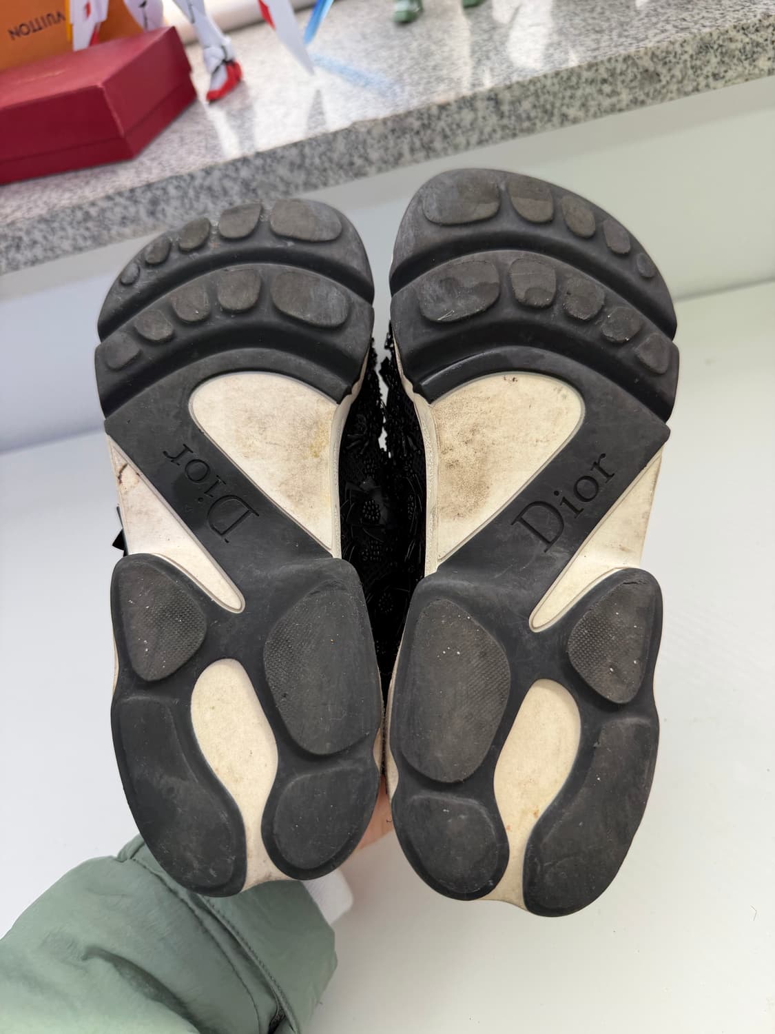 정품) 크리스찬디올 여성 퓨전 스니커즈 38 상품이미지9