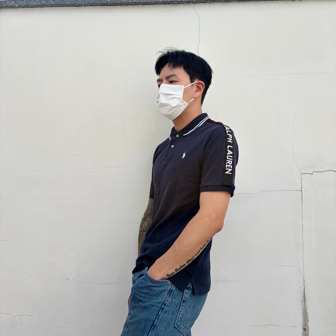 M)폴로 랄프로렌 숄더 로고 PK 카라 티셔츠 상품이미지3