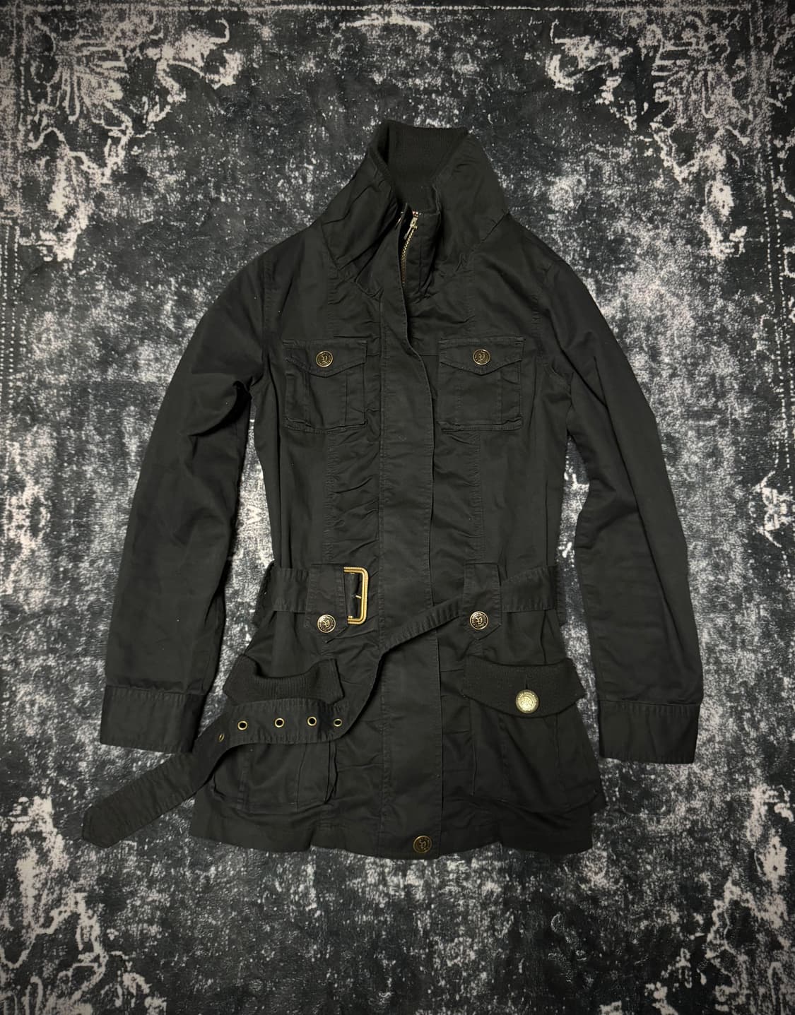 Von Dutch Black Long Jacket 상품이미지1