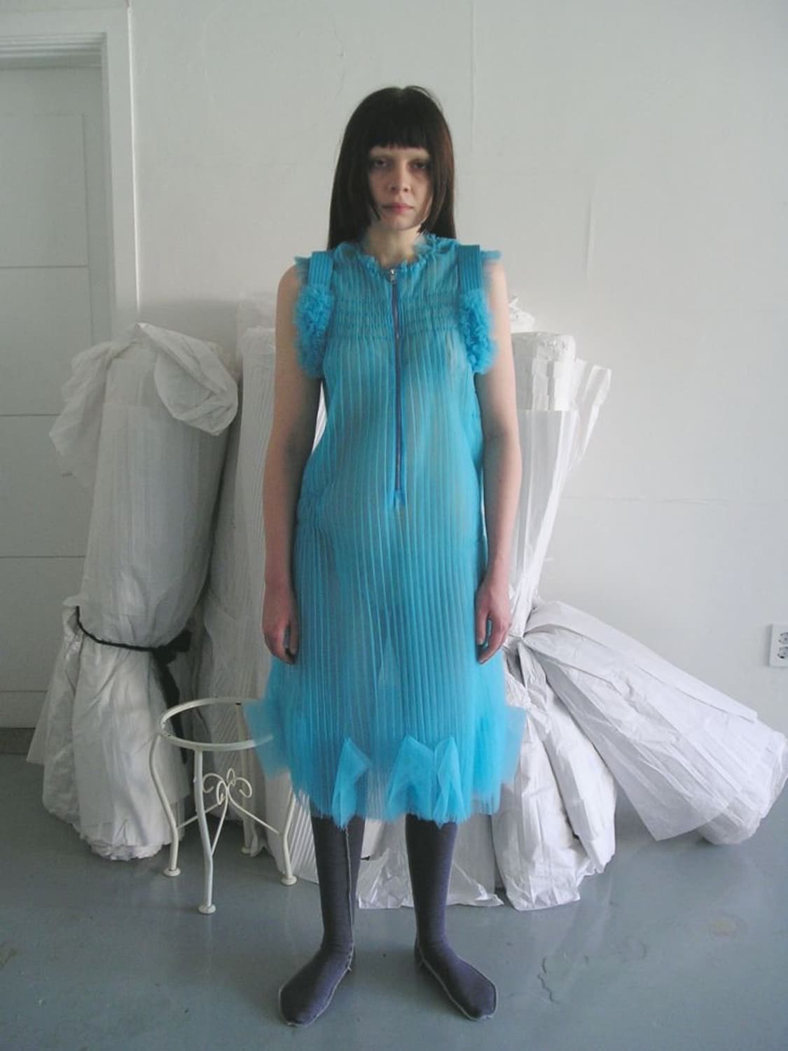 에옹쓰 2024 샤샤 드레스 원피스(아쿠아 블루) eonts SHASHA 상품이미지1