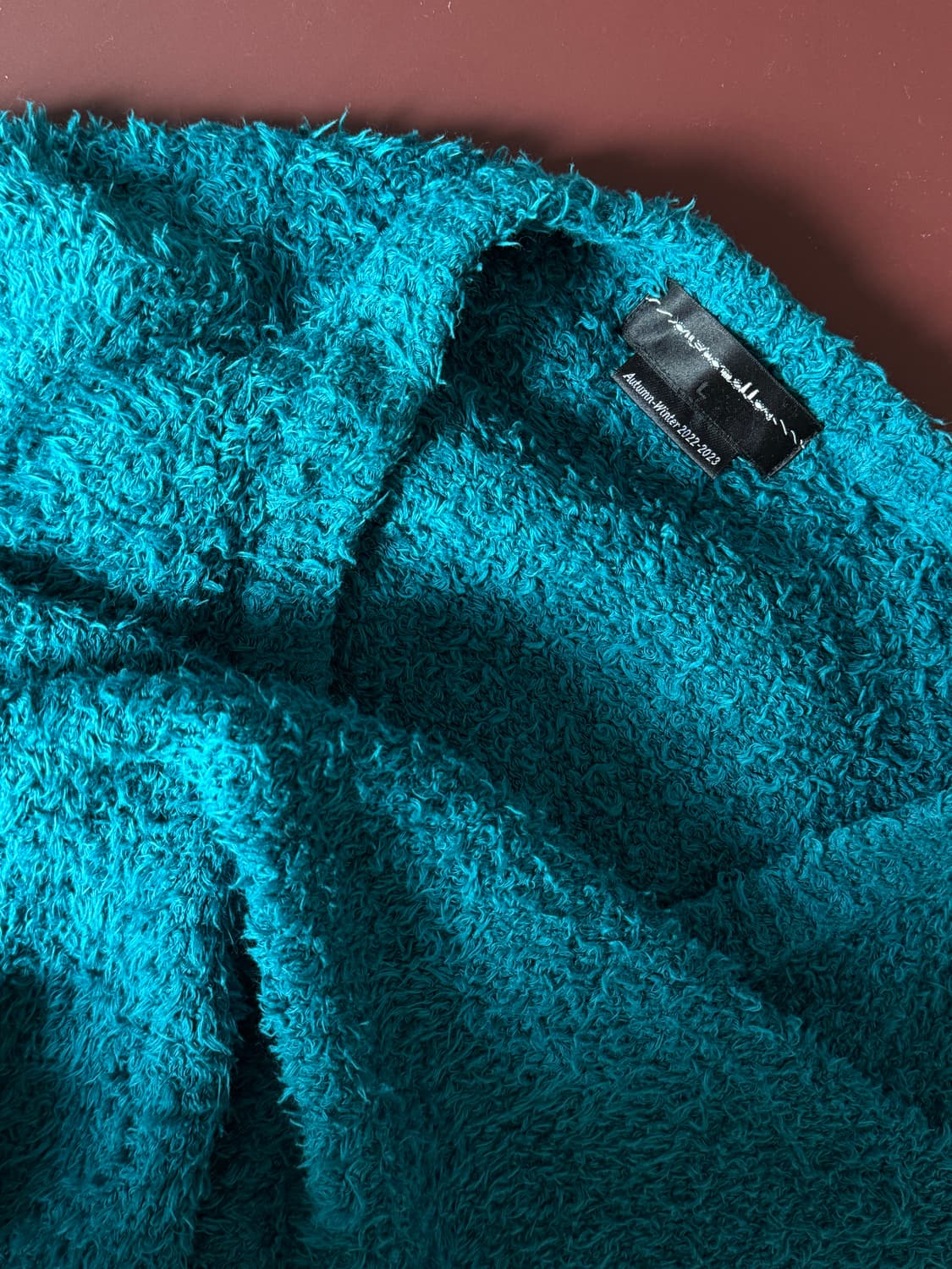 커스텀멜로우 타월 텍스쳐 니트 상품이미지4