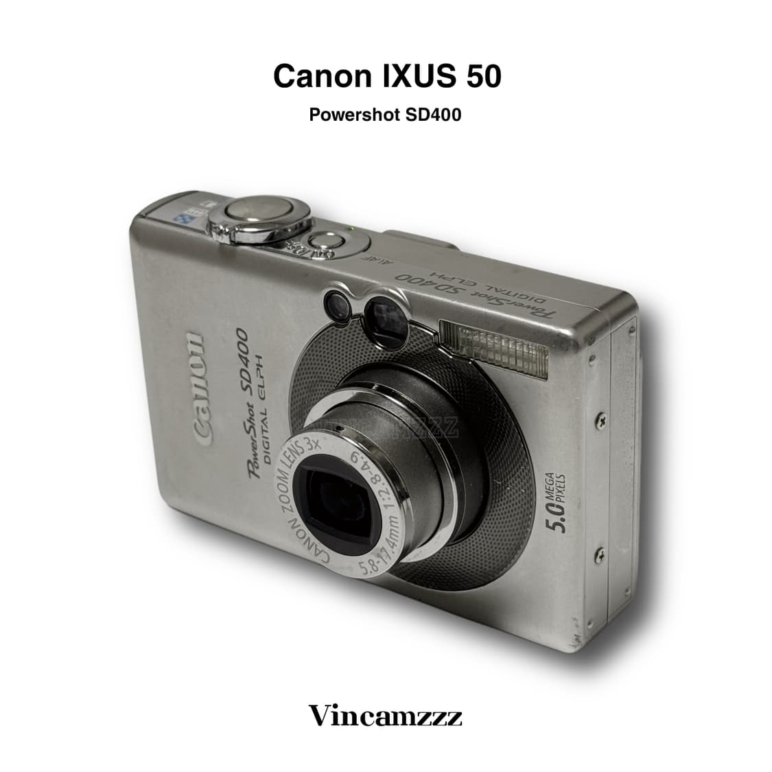[아이유]Canon 캐논 IXUS 50 익서스 50 (파워샷 SD400) 상품이미지9