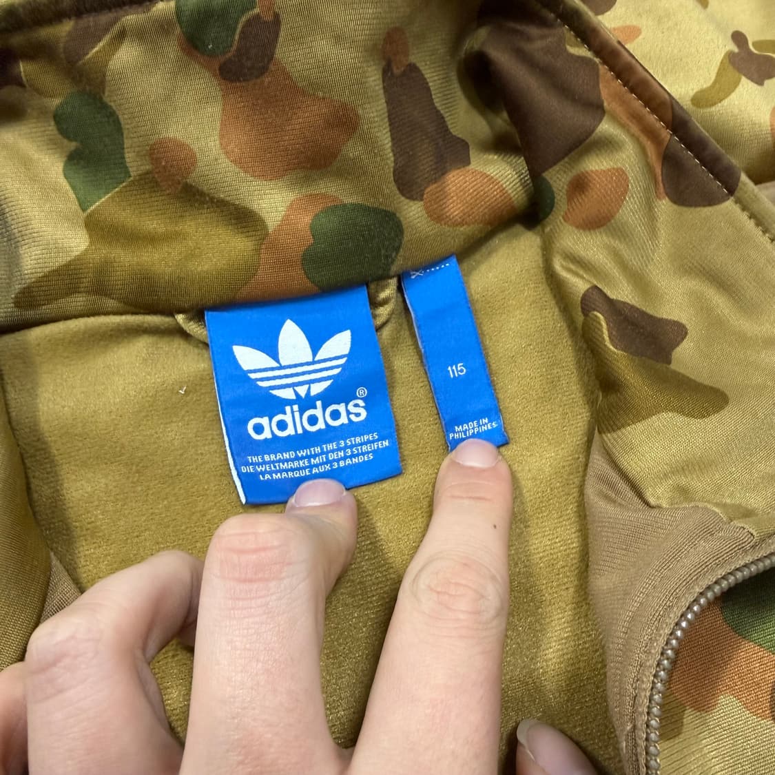 아디다스 파이어버드 카모 져지  상품이미지6