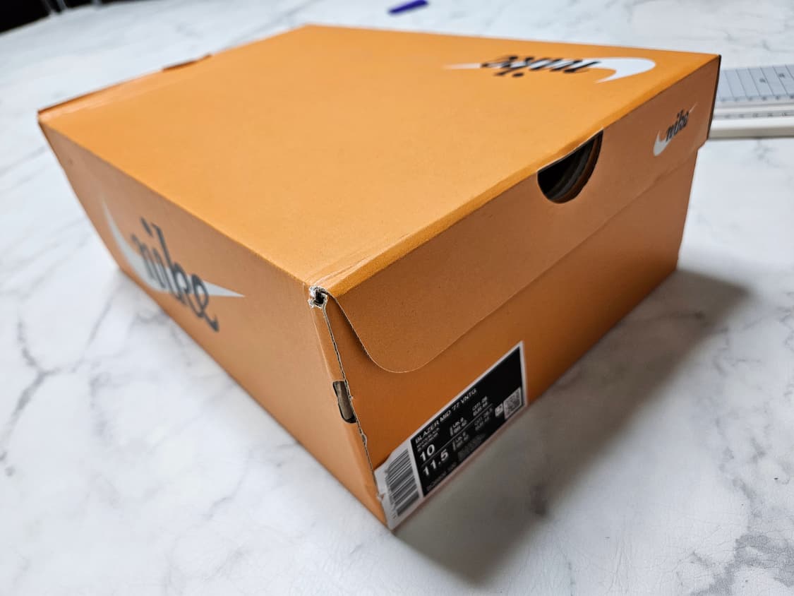 나이키 블레이저 미드 77 빈티지 화이트 블랙 280 새상품 상품이미지4