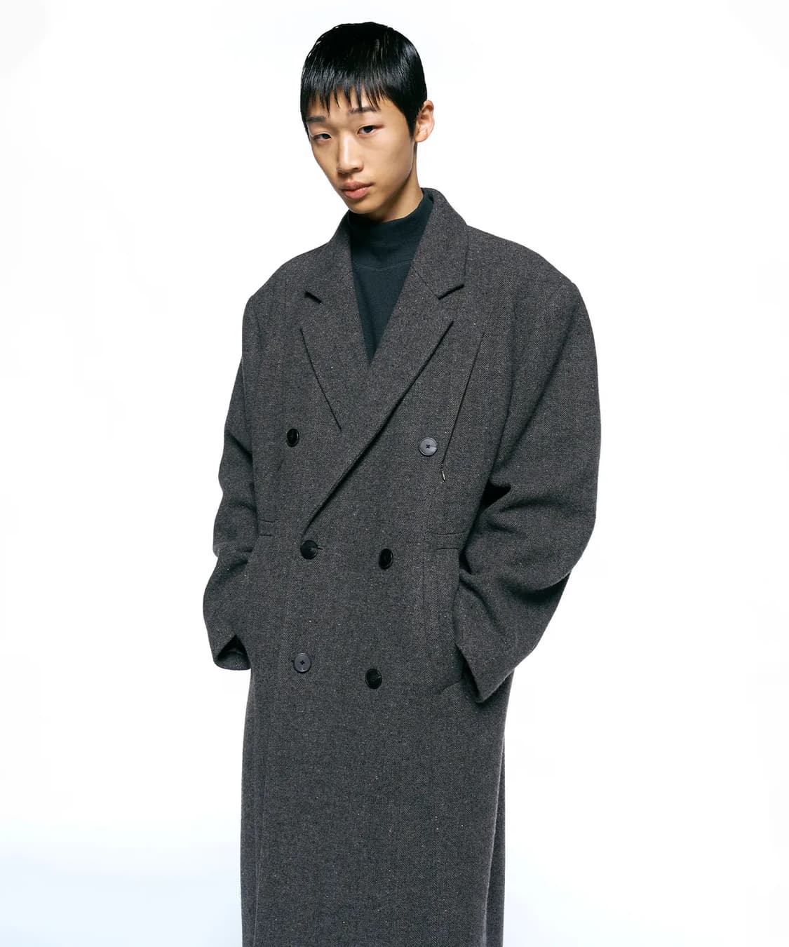 인사일런스 인시전 네프 울 코트(L사이즈) 상품이미지2