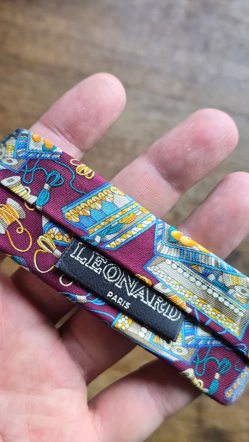 레오나드 빈티지 넥타이  상품이미지3