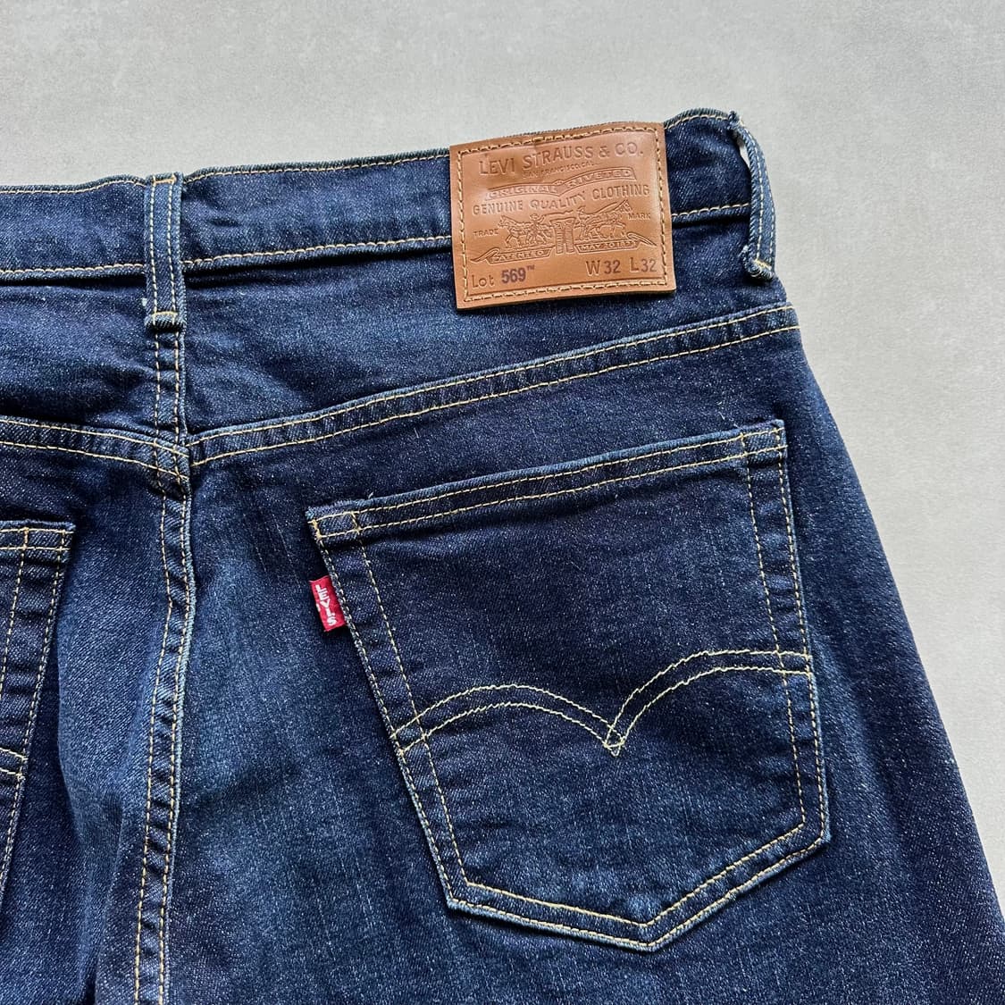 [33인치]리바이스 Levi's BigE 569 루즈 스트레이트 데님 팬 상품이미지6