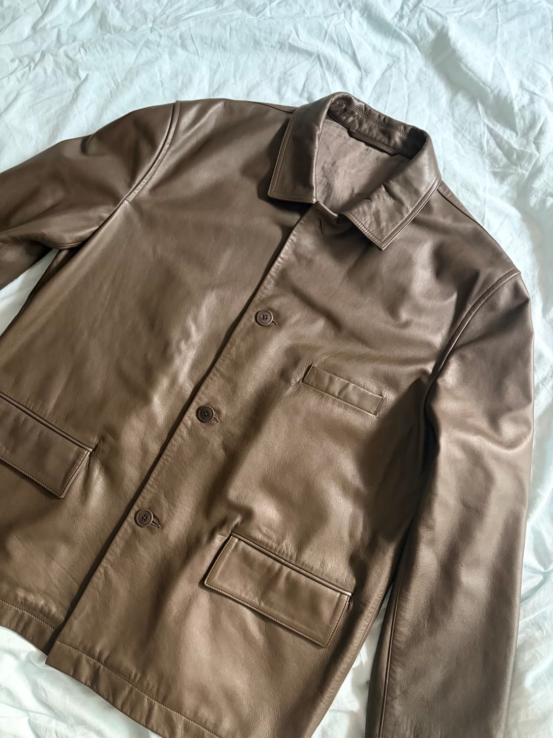 르메르 레더 자켓 상품이미지6