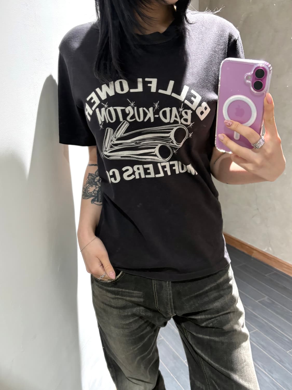 히스테릭 글래머 프린팅 티셔츠 상품이미지1