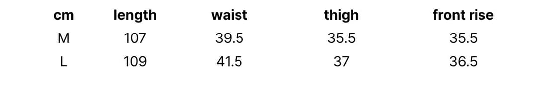 블루썬플라워 / 세미와이드 카고팬츠 / L 상품이미지4