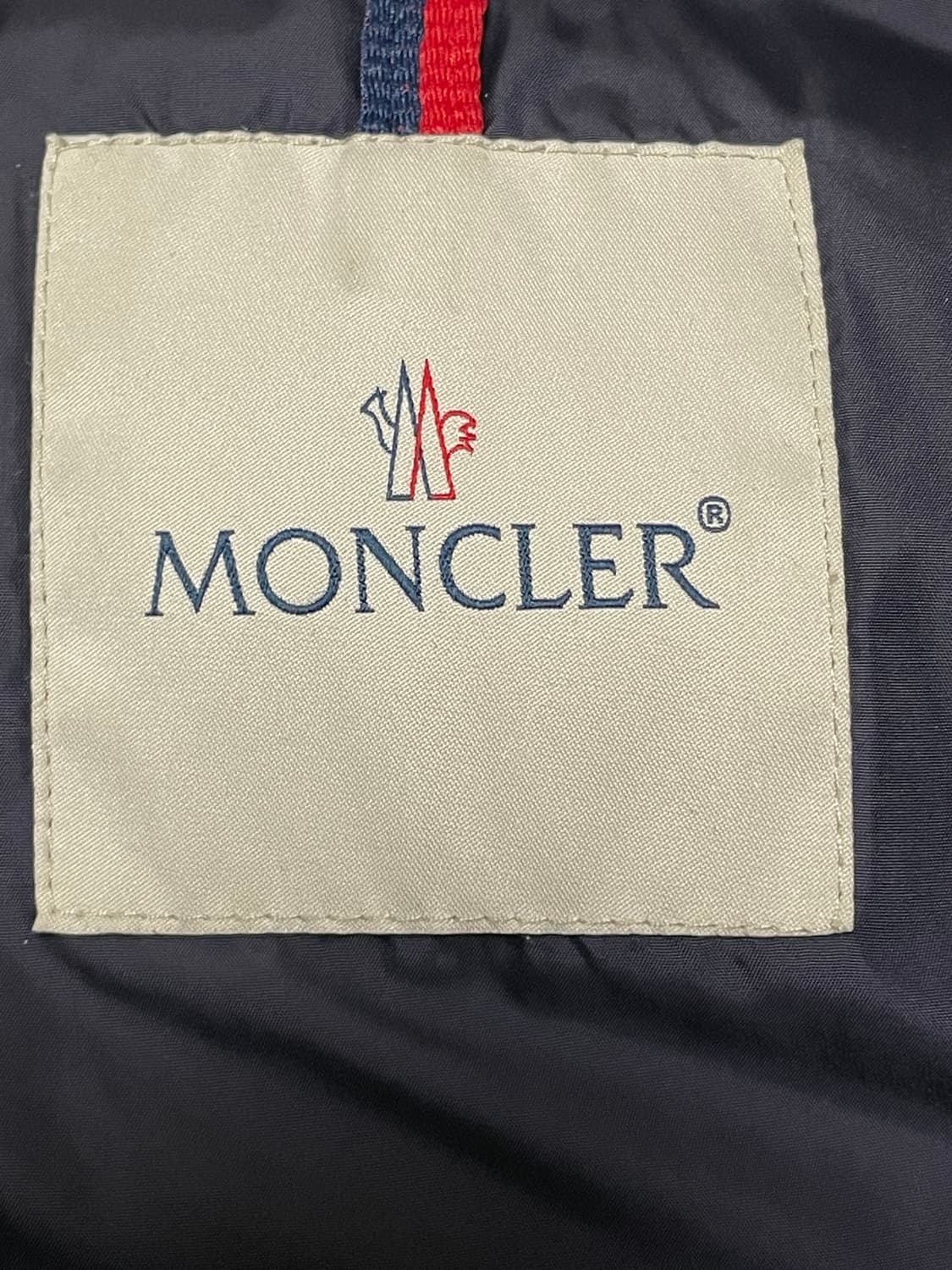 [ 4 / 정품 ] 몽클레어 클루니 롱 다운 패딩 자켓 네이비 상품이미지3