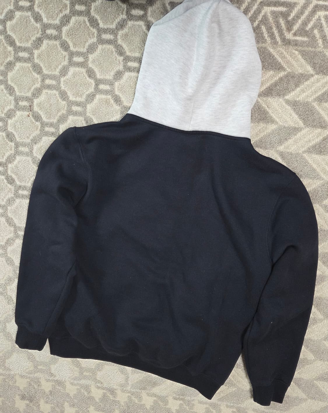 알렉스앤에이든 네이비 기모 후드 상품이미지2