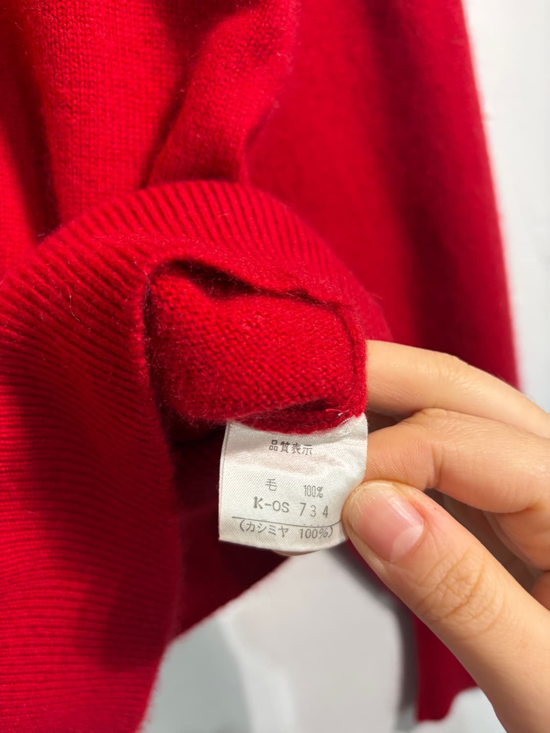 Cashmere 캐시미어 100% 니트  상품이미지6