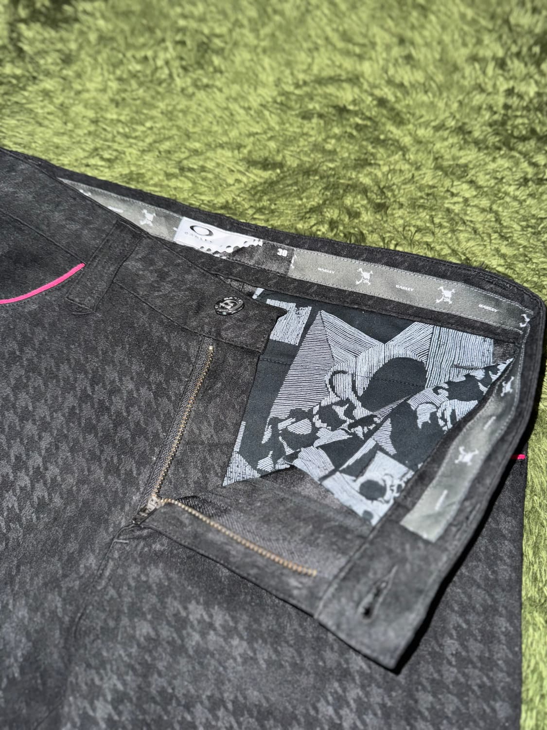 [30] 오클리 재팬 하운드투스 스컬 부츠컷 팬츠 블랙 상품이미지3