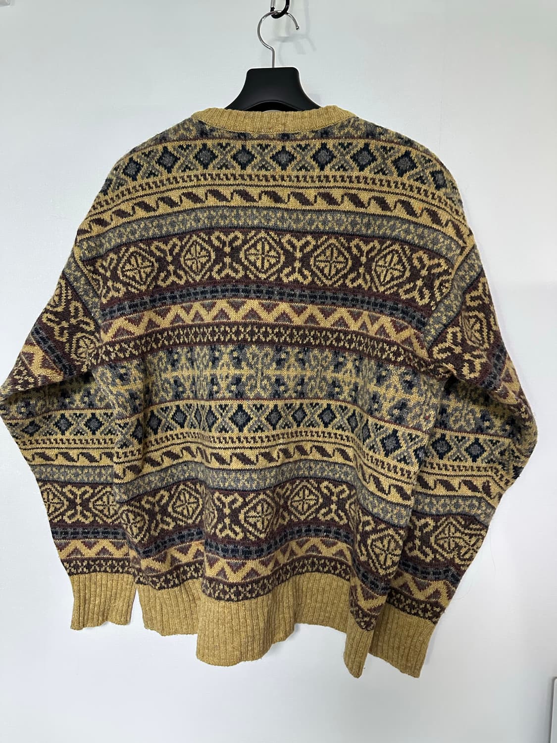 일본 빈티지 패턴 니트 스웨터 상품이미지2