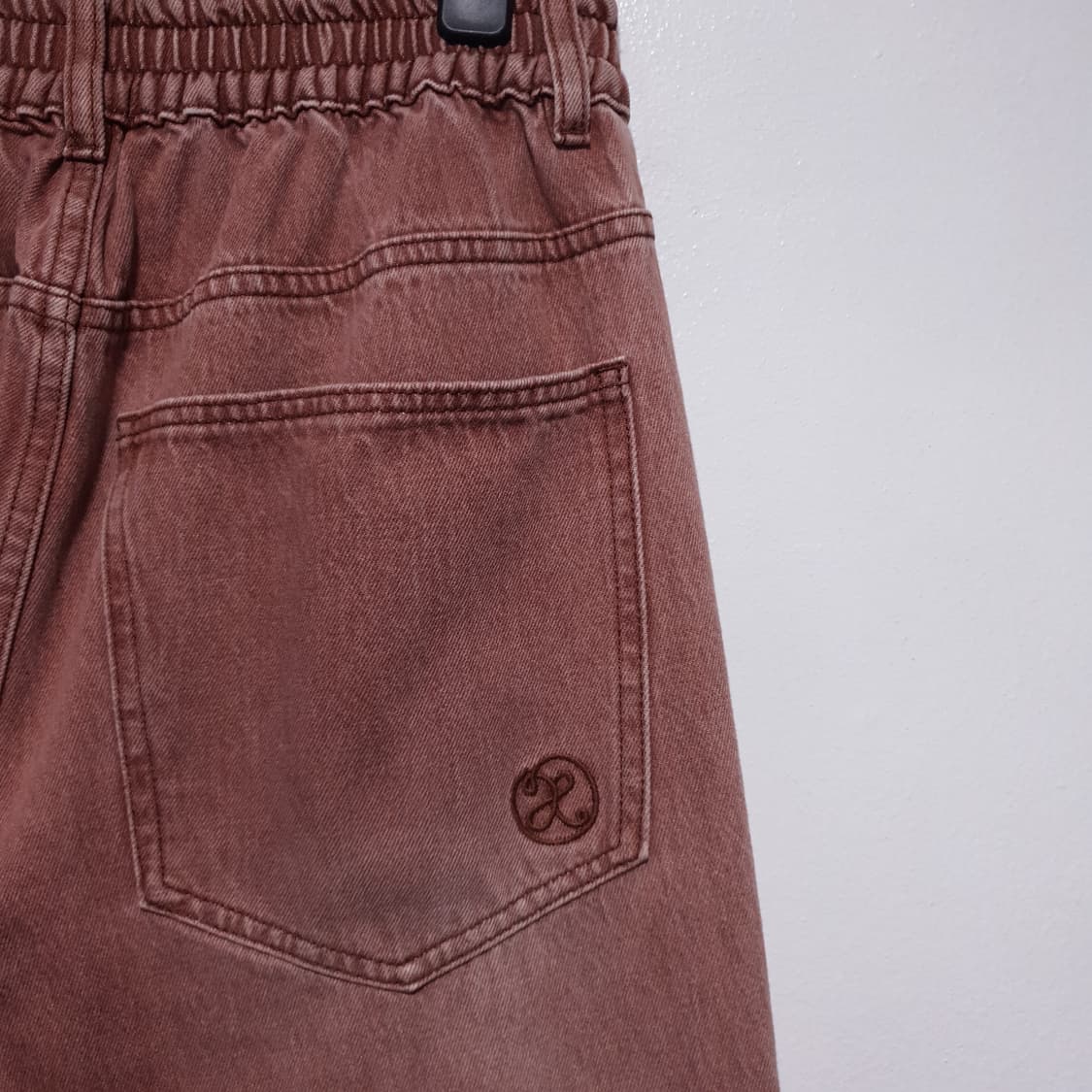 엑스톤즈 24ss XP138 파스텔 데님 카고 팬츠 핑크 28-29인치 상품이미지10