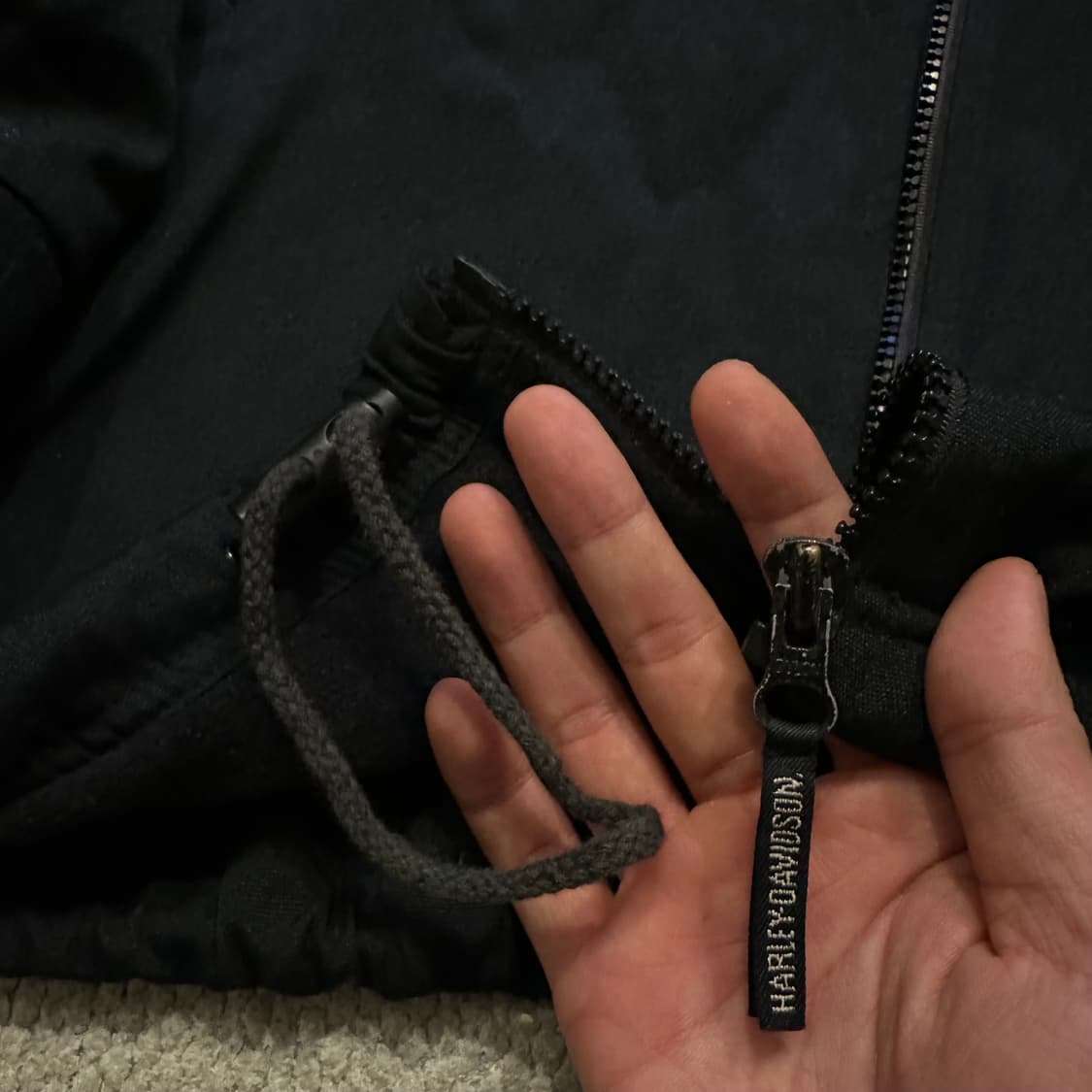 00s 할리데이비슨 나일론 집업 자켓 상품이미지6