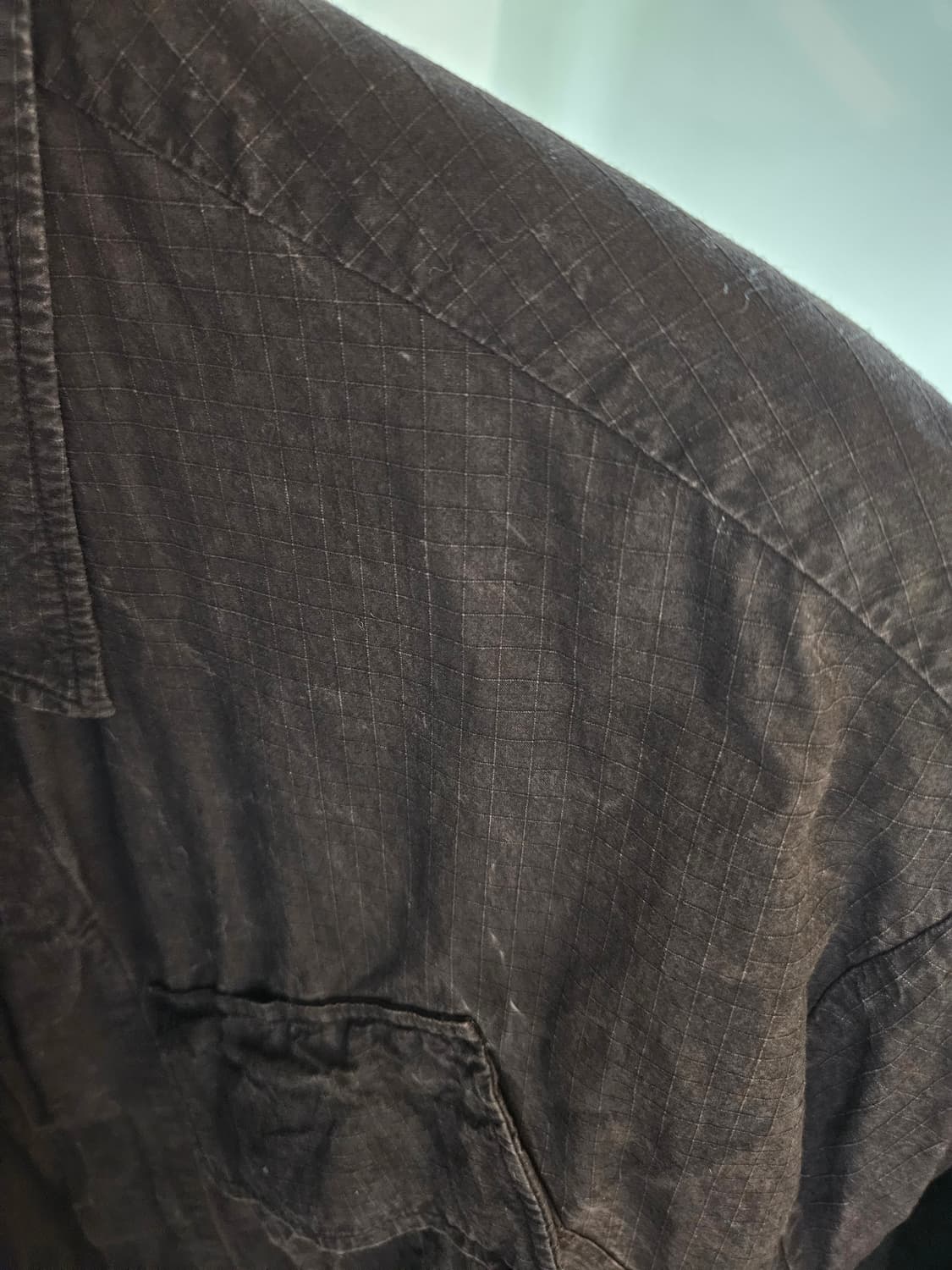 [XL] 가지록 퍼티그 자켓 립스탑 원단 24ss 상품이미지2