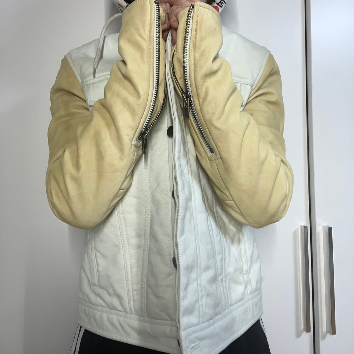 알렉산더왕 레더 코튼 자켓 상품이미지4